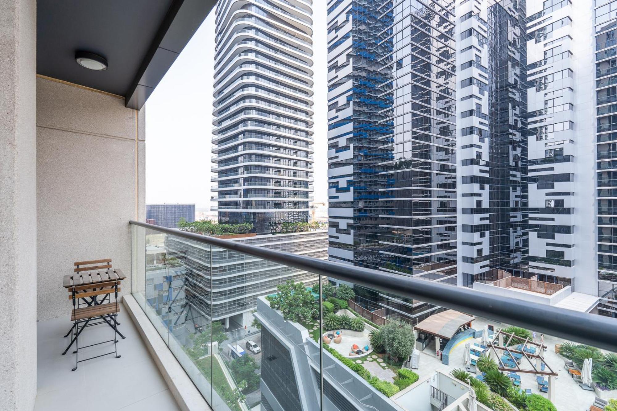 Heaven Crest Vacation Homes Downtown - Studio And 1 Bedroom Suites 2 Minute Walk To Dubai Mall And Burj Khalifa Luaran gambar