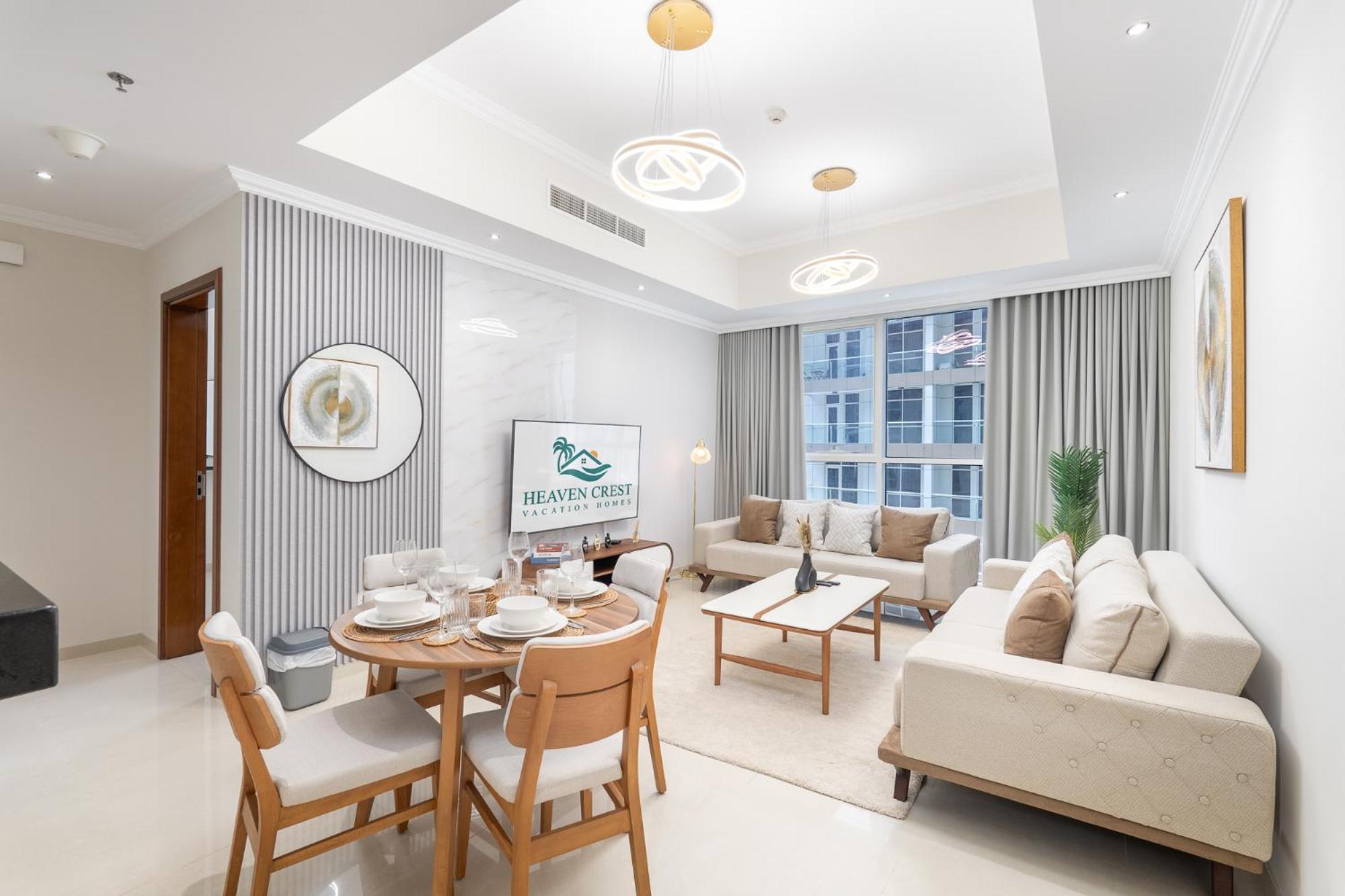 Heaven Crest Vacation Homes Downtown - Studio And 1 Bedroom Suites 2 Minute Walk To Dubai Mall And Burj Khalifa Luaran gambar