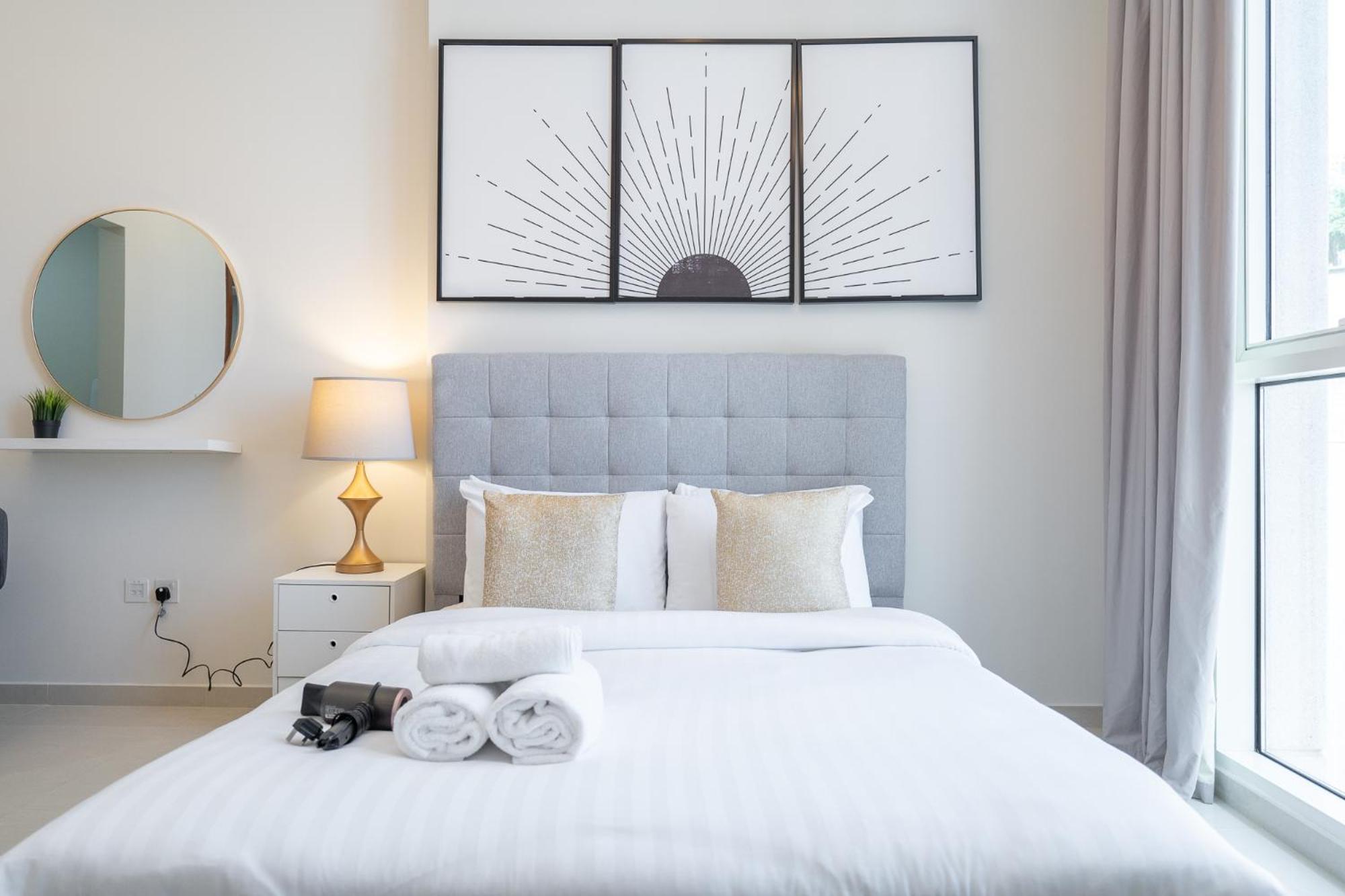 Heaven Crest Vacation Homes Downtown - Studio And 1 Bedroom Suites 2 Minute Walk To Dubai Mall And Burj Khalifa Luaran gambar
