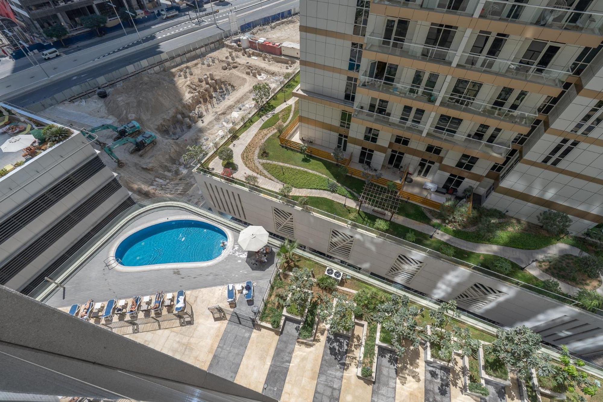 Heaven Crest Vacation Homes Downtown - Studio And 1 Bedroom Suites 2 Minute Walk To Dubai Mall And Burj Khalifa Luaran gambar
